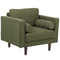 Beliani NURMO - Woonkamer set 6-zits - Groen - Polyester