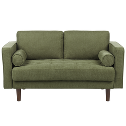 Beliani NURMO - Woonkamer set 3-zits - Groen - Polyester