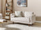 Beliani NURMO - Tweezitsbank - Beige - Polyester