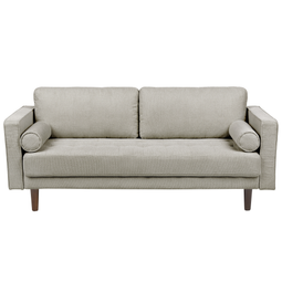 Beliani NURMO - Woonkamer set 4-zits - Taupe - Polyester