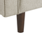 Beliani NURMO - Fauteuil - Taupe - Polyester