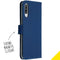 Accezz Wallet Softcase Bookcase Samsung Galaxy A70 - Donkerblauw