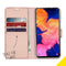 Accezz Wallet Softcase Bookcase Samsung Galaxy A10 - Rosé goud