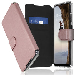 Accezz Xtreme Wallet Bookcase Samsung Galaxy A32 (5G) - Rosé Goud