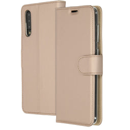 Accezz Wallet Softcase Bookcase Samsung Galaxy A50 / A30s - Goud
