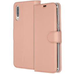 Accezz Wallet Softcase Bookcase Samsung Galaxy A70 - Rosé Goud