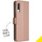 Accezz Wallet Softcase Bookcase Samsung Galaxy A70 - Rosé Goud