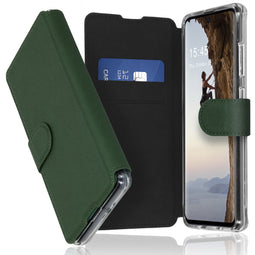 Accezz Xtreme Wallet Bookcase Samsung Galaxy A51 - Donkergroen