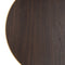 Stalux Salontafelset 'Saar' rond 80 en 60cm, kleur goud bruin hout