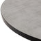 Stalux Ronde eettafel 'Daan' 120cm, kleur zwart beton