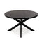 Stalux Ronde eettafel 'Daan' 148cm, kleur zwart zwart eiken
