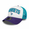 New Era - Charlotte Hornets NBA Retro Blue E-Frame Trucker Cap