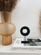 Uma Cantik Guda Round Stone on Stand - Black