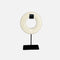 Uma Cantik Guda Round Stone on Stand - White