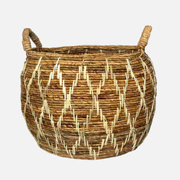 Uma Cantik Railaco Natural Oval Basket - S