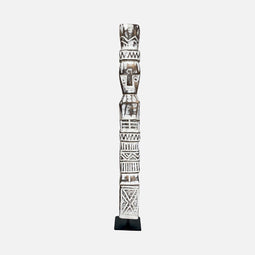 Uma Cantik Venilale Timor Wooden Statue on Stand - S