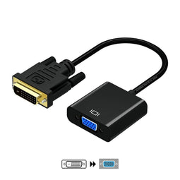 Adapter DVI-D naar VGA Aisens A147-0352 Zwart