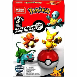 Constructiekit Pokémon Mega Construx - Kanto Partners 90 Onderdelen