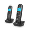 Draadloze telefoon SPC Internet 7302N AIRPRODUO Zwart