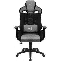 Gaming stoel Aerocool EARL AeroSuede 180º Zwart Grijs