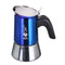 Italiaanse Koffiepot Bialetti New Venus 2 Koppar Blauw Roestvrij staal 100 ml