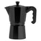 Italiaanse Koffiepot Feel Maestro MR-1666-9-BLACK Zwart Aluminium 450 ml 9 Kopjes