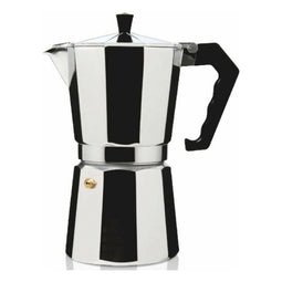 Italiaanse Koffiepot Haeger Moka Aluminium 9 bekers