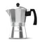 Italiaanse Koffiepot Taurus KCP9006 6T Aluminium Zilverkleurig Grijs 6 Kopjes
