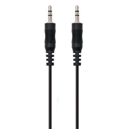 Kabel Audio Jack (3,5 mm) Ewent Zwart 2 m