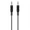 Kabel Audio Jack (3,5 mm) Ewent Zwart 2 m