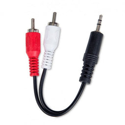 Kabel Audio Jack naar 2 RCA DCU 302115 (1,5m)