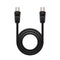 Kabel Coaxiale Antenne TV NANOCABLE 10.26.0202 Zwart 1,8 m