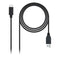 Kabel USB naar Mini USB NANOCABLE 10.01.4001-L150 (1,5M) Zwart