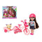 Pop met Huisdier Dream Bicycle Roze