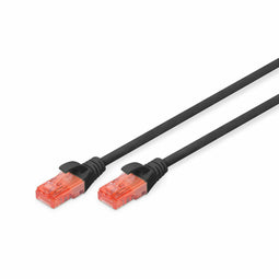 Stevige UTP-netwerkkabel categorie 6 Digitus DK-1612-050/BL Zwart 5 m