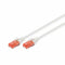 Stevige UTP-netwerkkabel categorie 6 Digitus DK-1617-030/WH 3 m