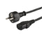 Voedingskabel Savio CL-138 Zwart IEC C13 1,2 m