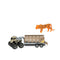 Vrachtwagen Animal Trailer 30 x 15 cm