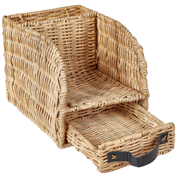 Beliani MALPELO - Bureau organizer - Lichthout - Rotan