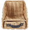 Beliani MALPELO - Bureau organizer - Lichthout - Rotan