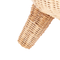 Beliani HAINAN - Mand - Lichthout - Rotan
