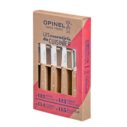 Opinel Messenset 4-delig 'Les Essentials Naturel'