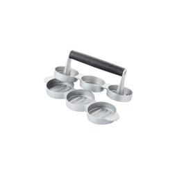 Mini hambugerpers voor 3 hamburgers