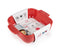 Ovenschaal Appolia 'Rood' vierkant