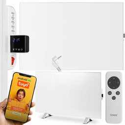 Verwarming Cronos CRP-500TWP Wit 500 W