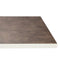 Stalux Eettafel 'Gijs' 200 x 100cm, kleur wit lederlook bruin