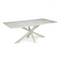 Stalux Eettafel 'Gijs' 240 x 100cm, kleur wit beton