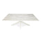 Stalux Eettafel 'Gijs' 240 x 100cm, kleur wit beton