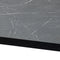 Stalux Eettafel 'Gijs' 180 x 100cm, kleur zwart zwart marmer