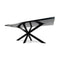 Stalux Eettafel 'Gijs' 180 x 100cm, kleur zwart zwart marmer